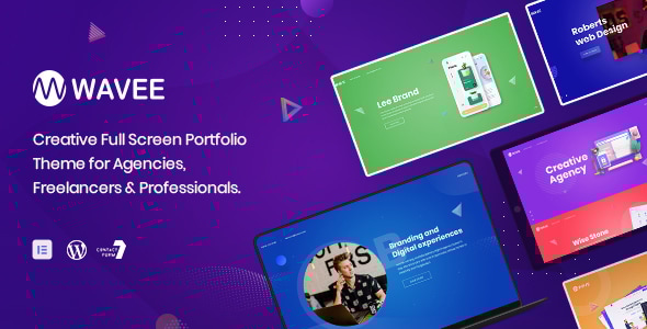 Wavee - Creative Portfolio WordPress Theme Logo
